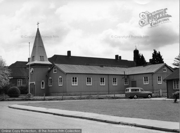 Photo of Bordon, Garrison Church c.1960