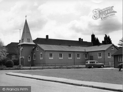 Garrison Church c.1960, Bordon