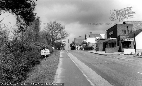 Photo of Bordon, High Street c.1960