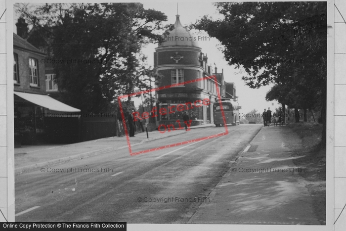 Photo of Bordon, Main Road And High Street c.1955