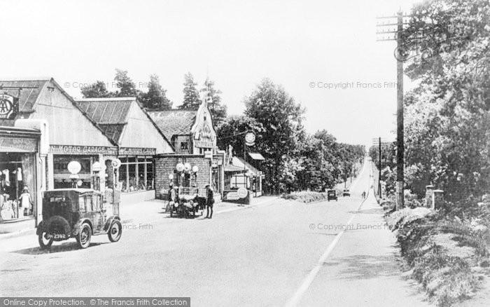 Photo of Bordon, Main Road, Garage c.1925