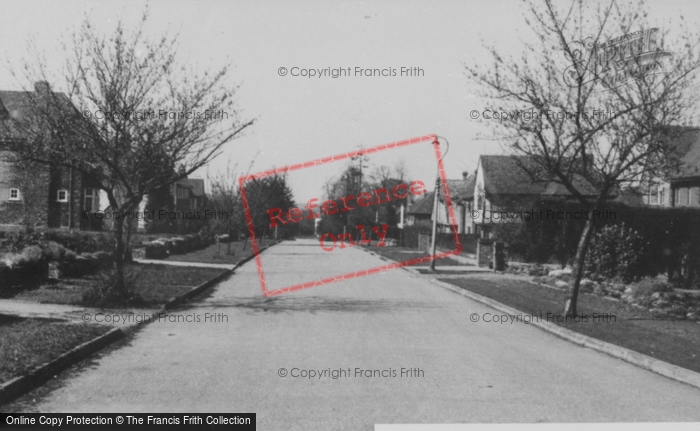 Photo of Borehamwood, Barham Avenue c.1955