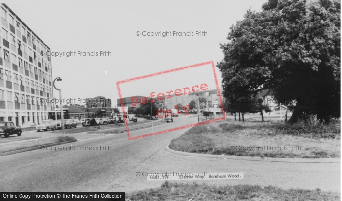 Photo of Borehamwood, Elstree Way c.1960