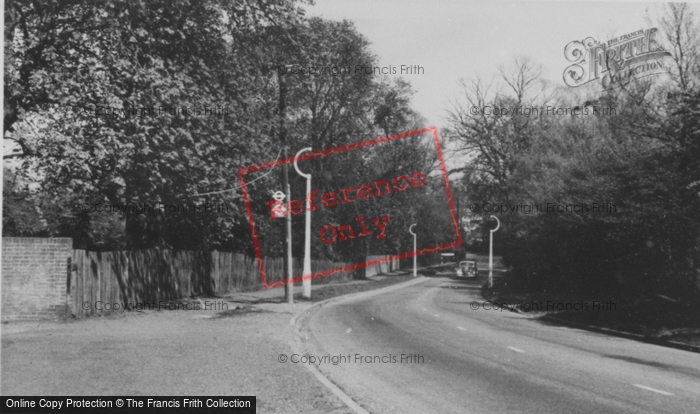 Photo of Borehamwood, Entering The Town c.1955