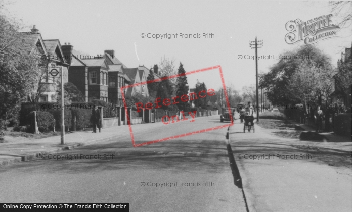 Photo of Borehamwood, Furzehill Road c.1955