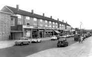 Borehamwood, Leeming Road Shopping Parade c1965