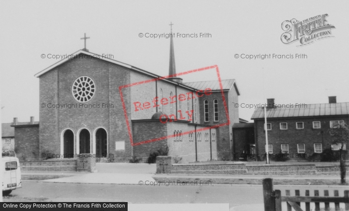 Photo of Borehamwood, Rc Church c.1965