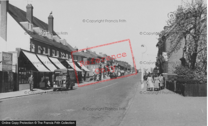 Photo of Borehamwood, Shenley Road c.1955