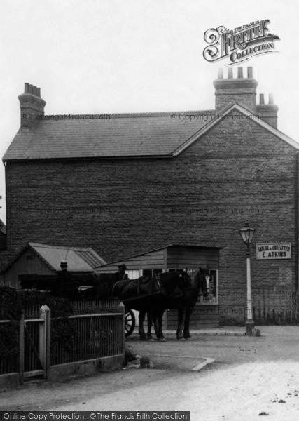Photo of Borough Green, A Horsedrawn Wagon On Sevenoaks Road 1906