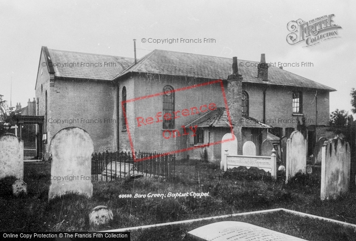 Photo of Borough Green, Baptist Chapel 1902