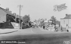 Cross Roads c.1955, Borough Green