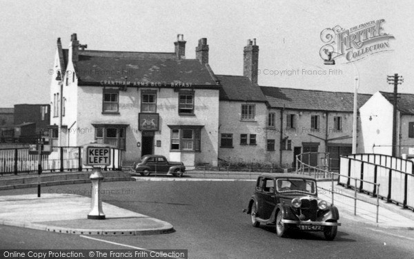 Photo of Boroughbridge, The Grantham Arms c.1955