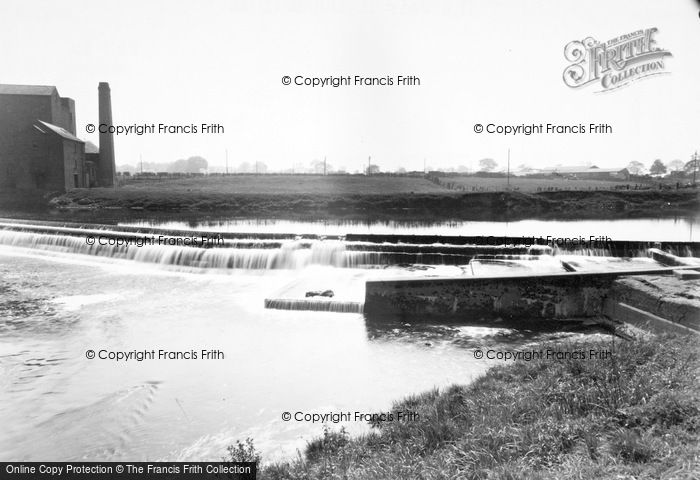 Photo of Boroughbridge, The Weir c.1955