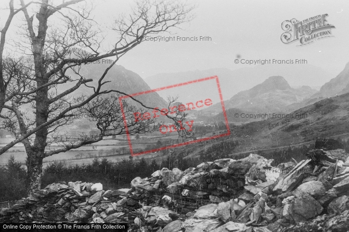 Photo of Borrowdale, Castle Crag 1889