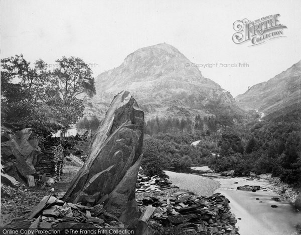 Photo of Borrowdale, Castle Crag c.1861