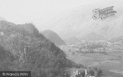 From Above Lodore 1893, Borrowdale