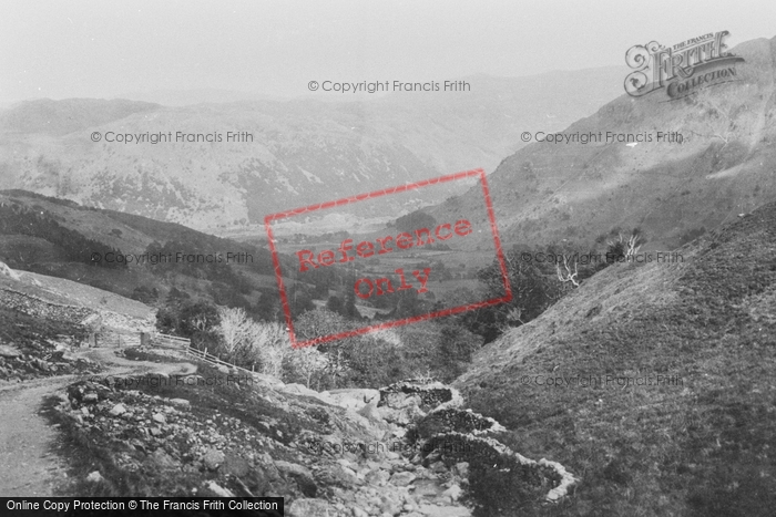 Photo of Borrowdale, From Buttermere 1889