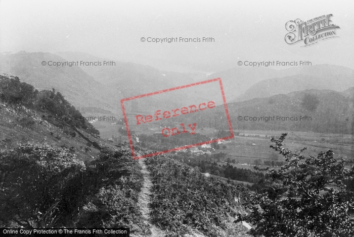 Photo of Borrowdale, From Rossthwaite 1889
