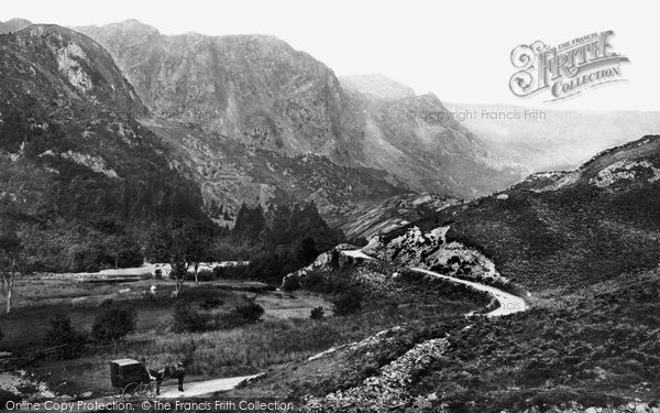 Photo of Borrowdale, General View c.1870