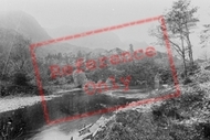 On The River Below The Bowder Stone 1889, Borrowdale