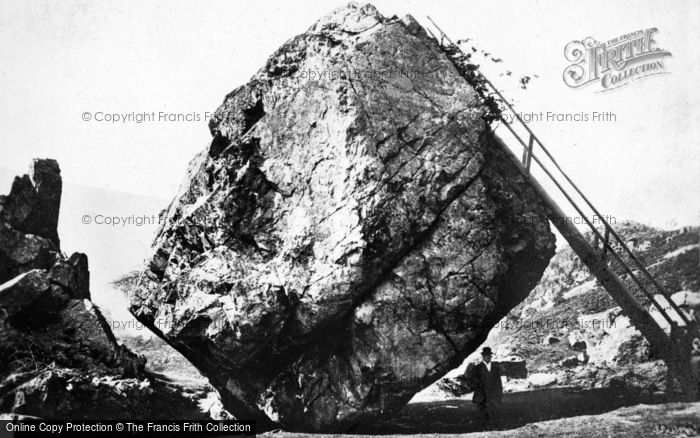 Photo of Borrowdale, The Bowder Stone c.1925