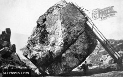 The Bowder Stone c.1925, Borrowdale