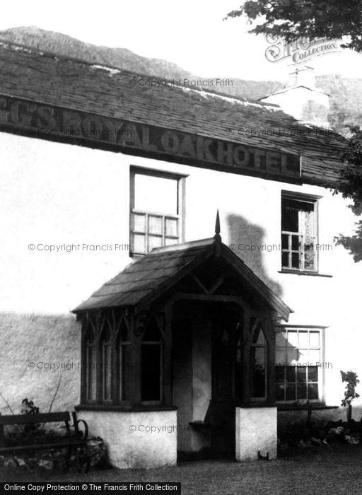 Photo of Borrowdale, The Royal Oak Hotel 1889