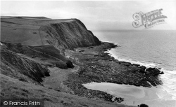 Abernenol Bay c.1960, Borth