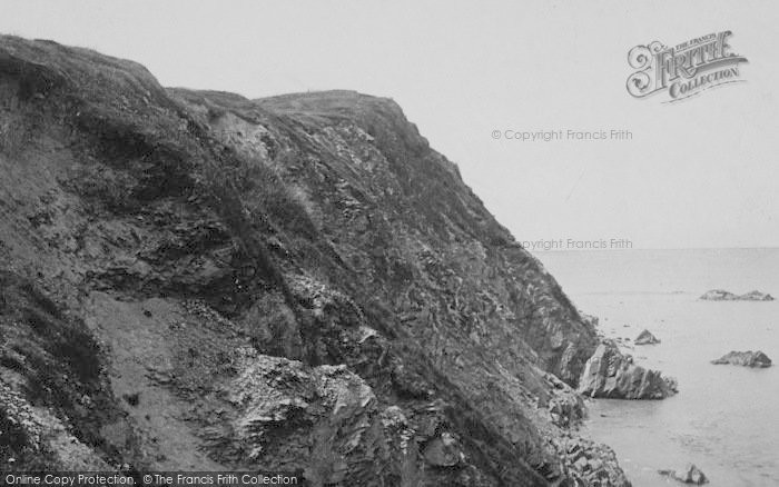 Photo of Borth, Borth Head 1892