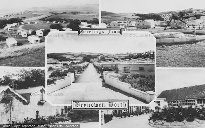 Photo of Borth, Brynowen Composite c.1965