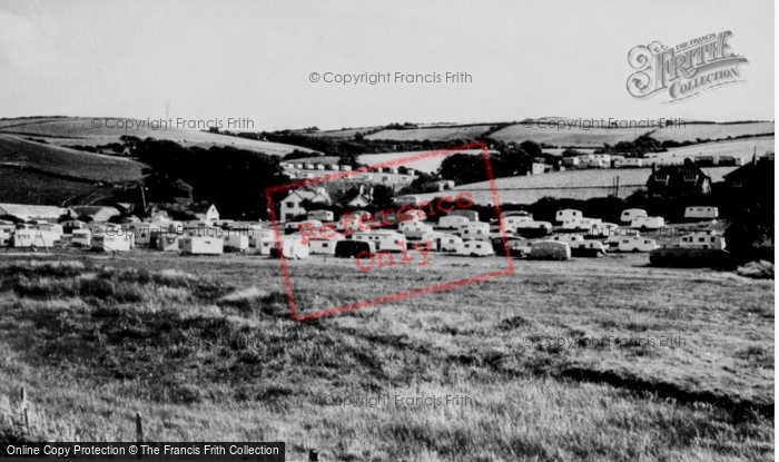 Photo of Borth, Brynowen Farm Camping Site c.1960