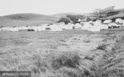 Brynowen Farm Caravan Park c.1960, Borth