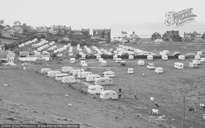 Photo of Borth, Brynowen Farm Caravan Park c.1960