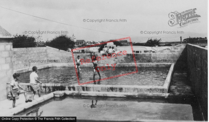 Photo of Borth, Caravan Park c.1960