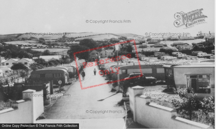 Photo of Borth, Caravan Park c.1965