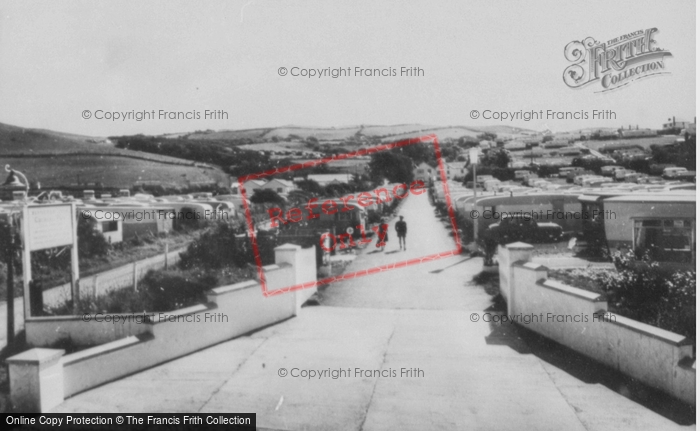 Photo of Borth, Caravan Park c.1965