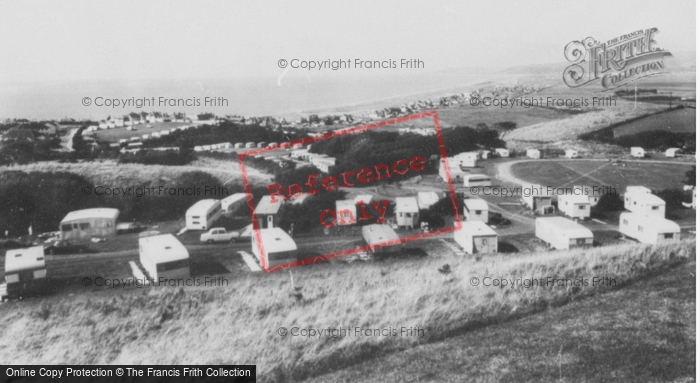 Photo of Borth, Caravan Park c.1965
