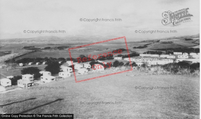 Photo of Borth, Caravan Park c.1965