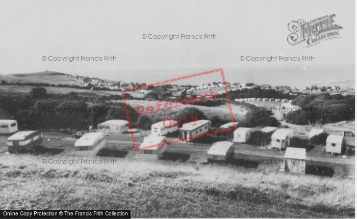 Photo of Borth, Caravan Park c.1965