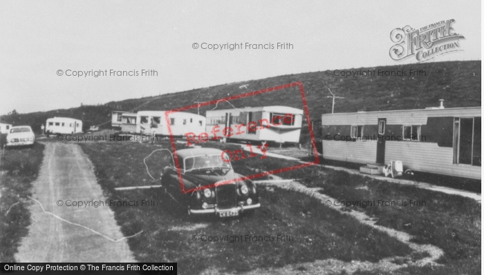 Photo of Borth, Caravan Park c.1965