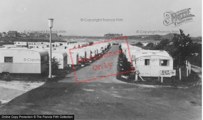 Photo of Borth, Caravan Park c.1965