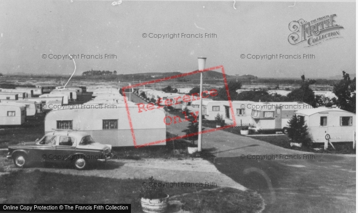 Photo of Borth, Caravan Park c.1965