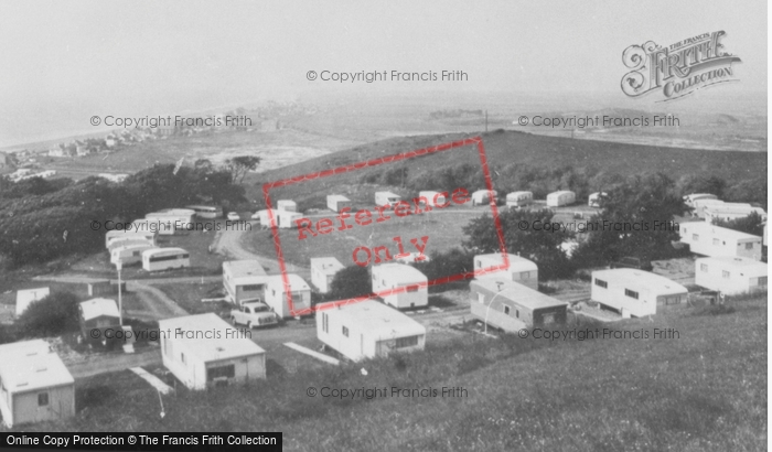 Photo of Borth, Caravan Park c.1965