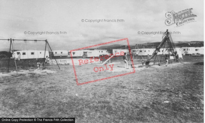 Photo of Borth, Caravan Park Recreation Ground c.1965