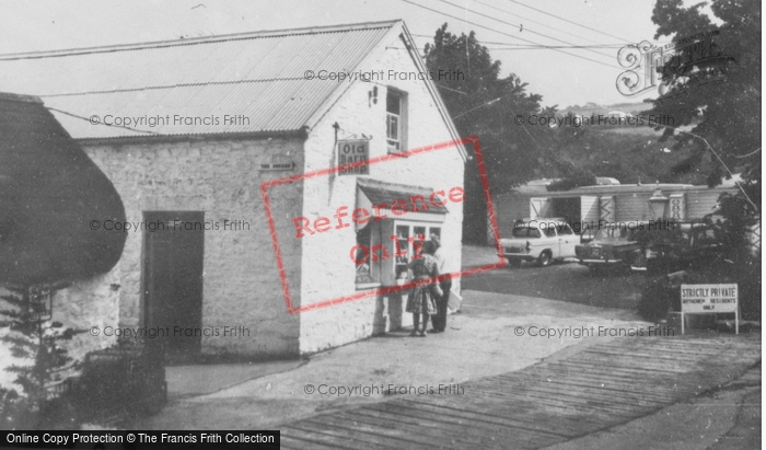 Photo of Borth, Caravan Park Shop c.1965