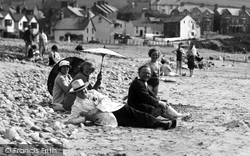 Carefree Day On The Beach c.1933, Borth