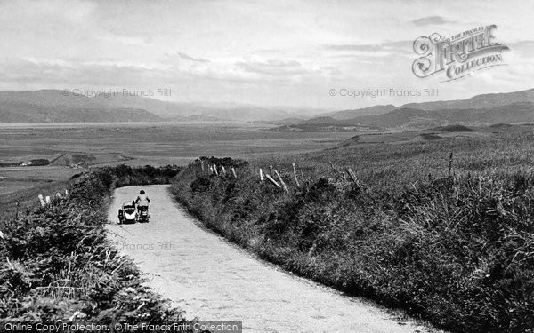 Photo of Borth, Clarach Road  c.1955