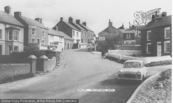 Photo of Borth, Cliff Road c.1965