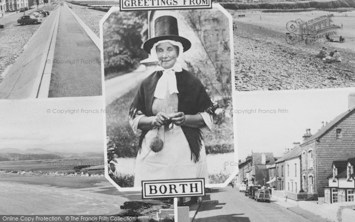 Photo of Borth, Composite c.1965
