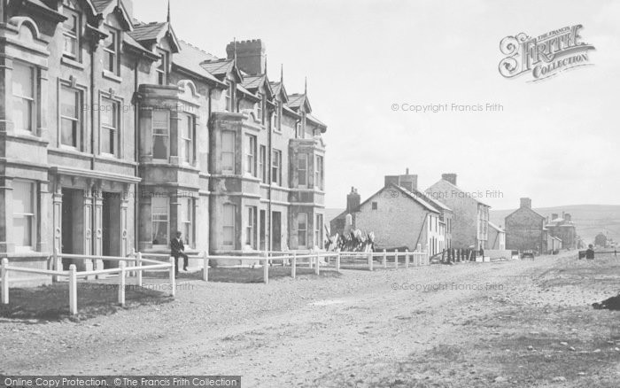 Photo of Borth, Esplanade 1895